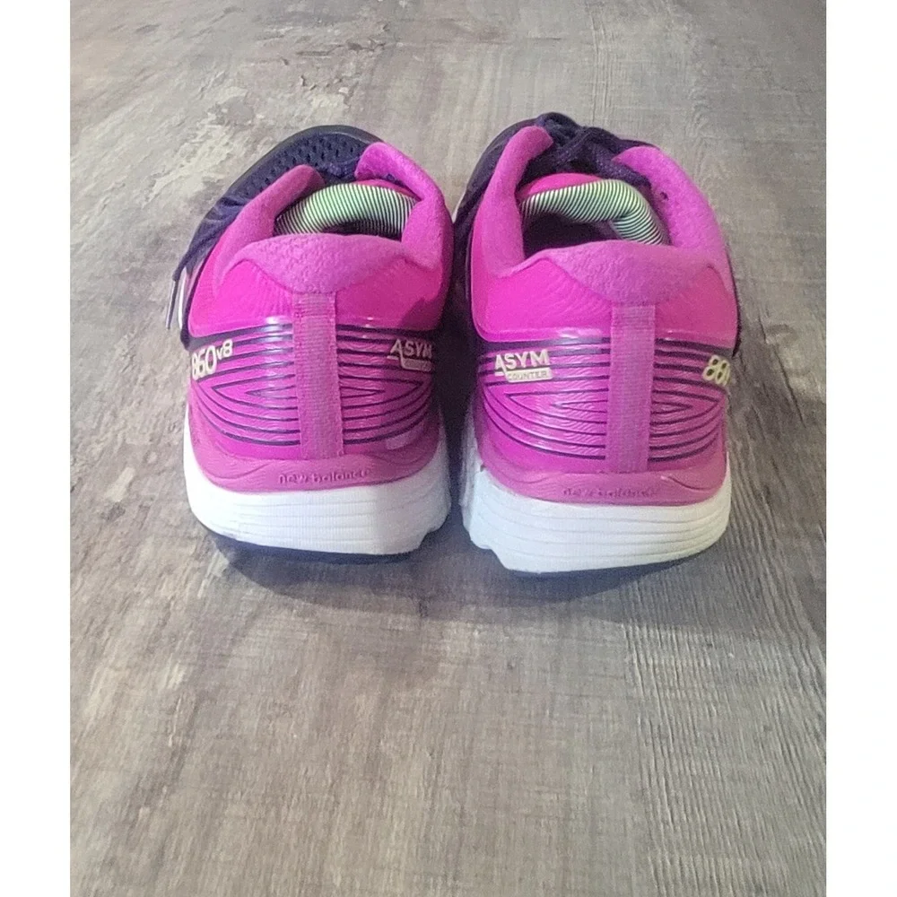New Balance 860v8 Asym Counter Women's Size 11 B Running Shoes‎ Blue Magenta